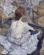 Henri  Toulouse-Lautrec The Toilette (mk09) oil